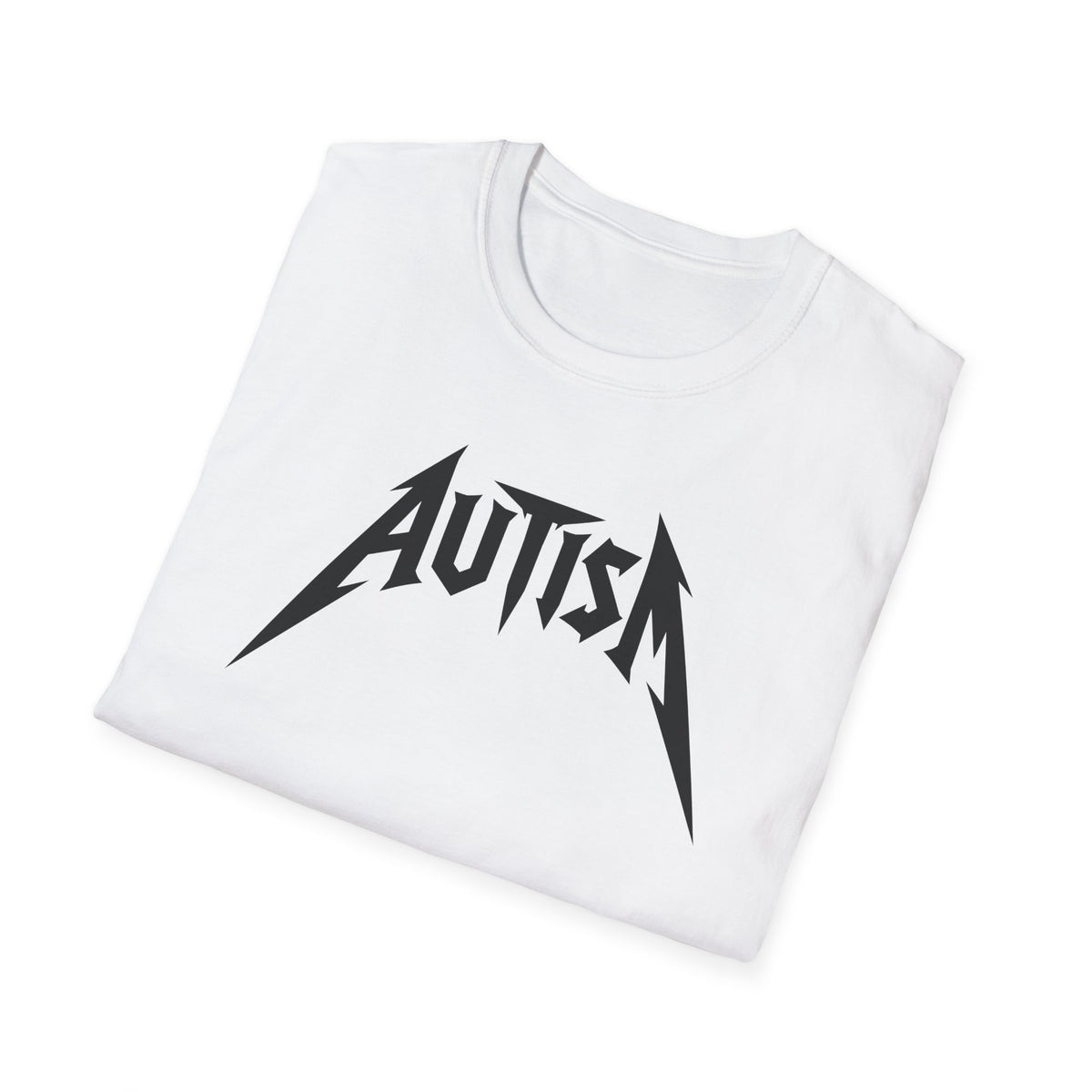 Autism Heavy Metal Band Parody Funny T-Shirt