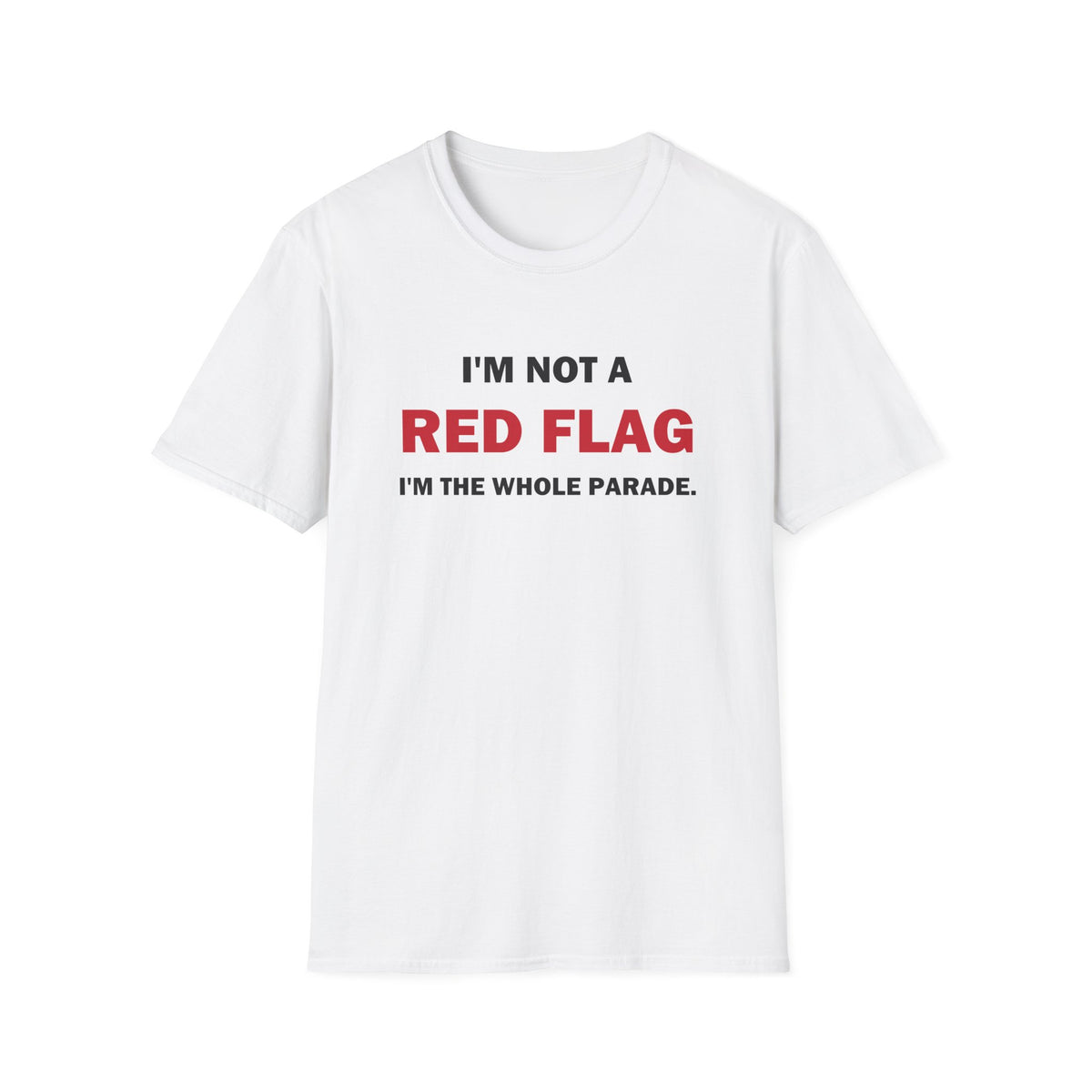 I'm Not a Red Flag I'm the Whole Parade Funny T-Shirt