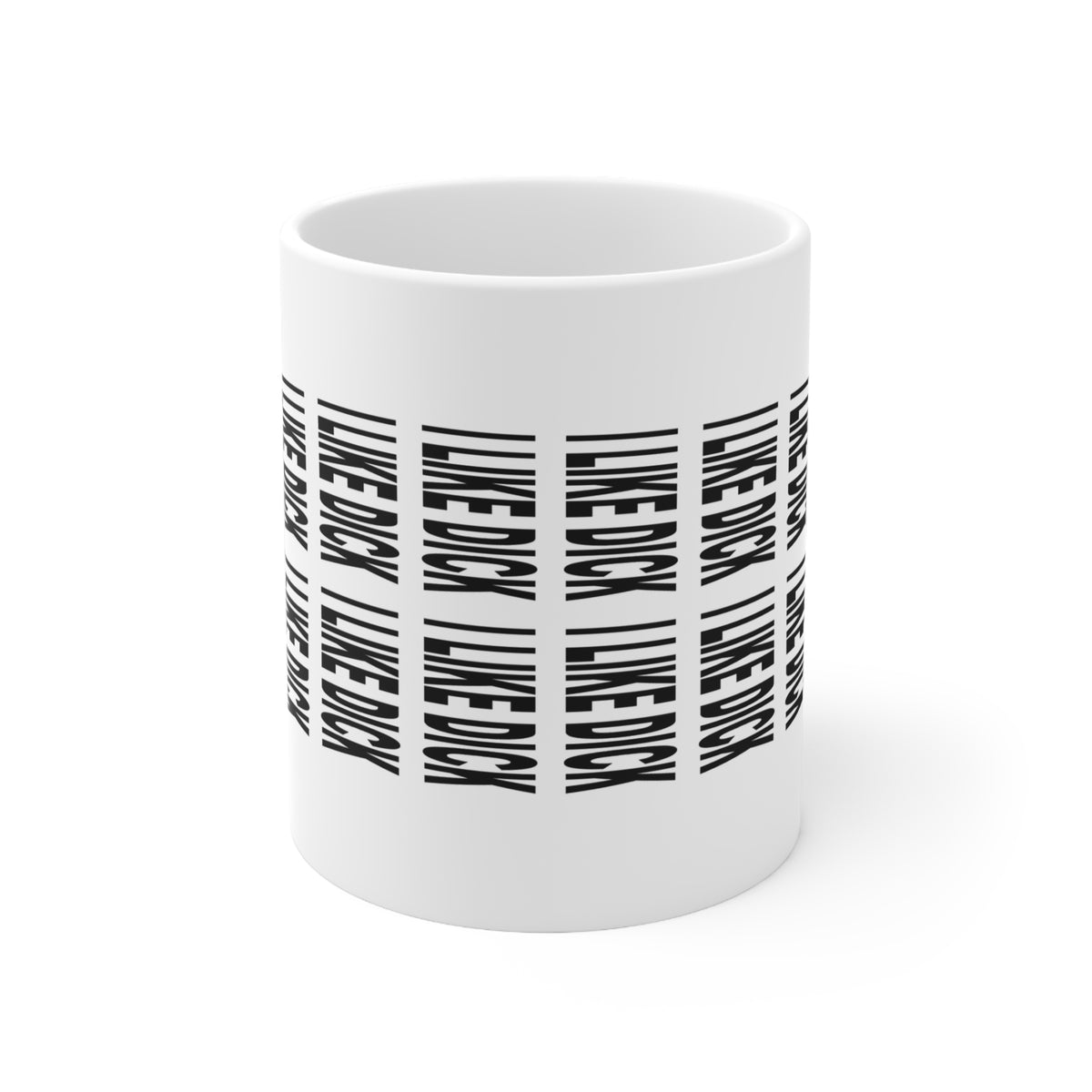 I Like D*ck Hidden Message Mug β Funny Secret Text Coffee Mug