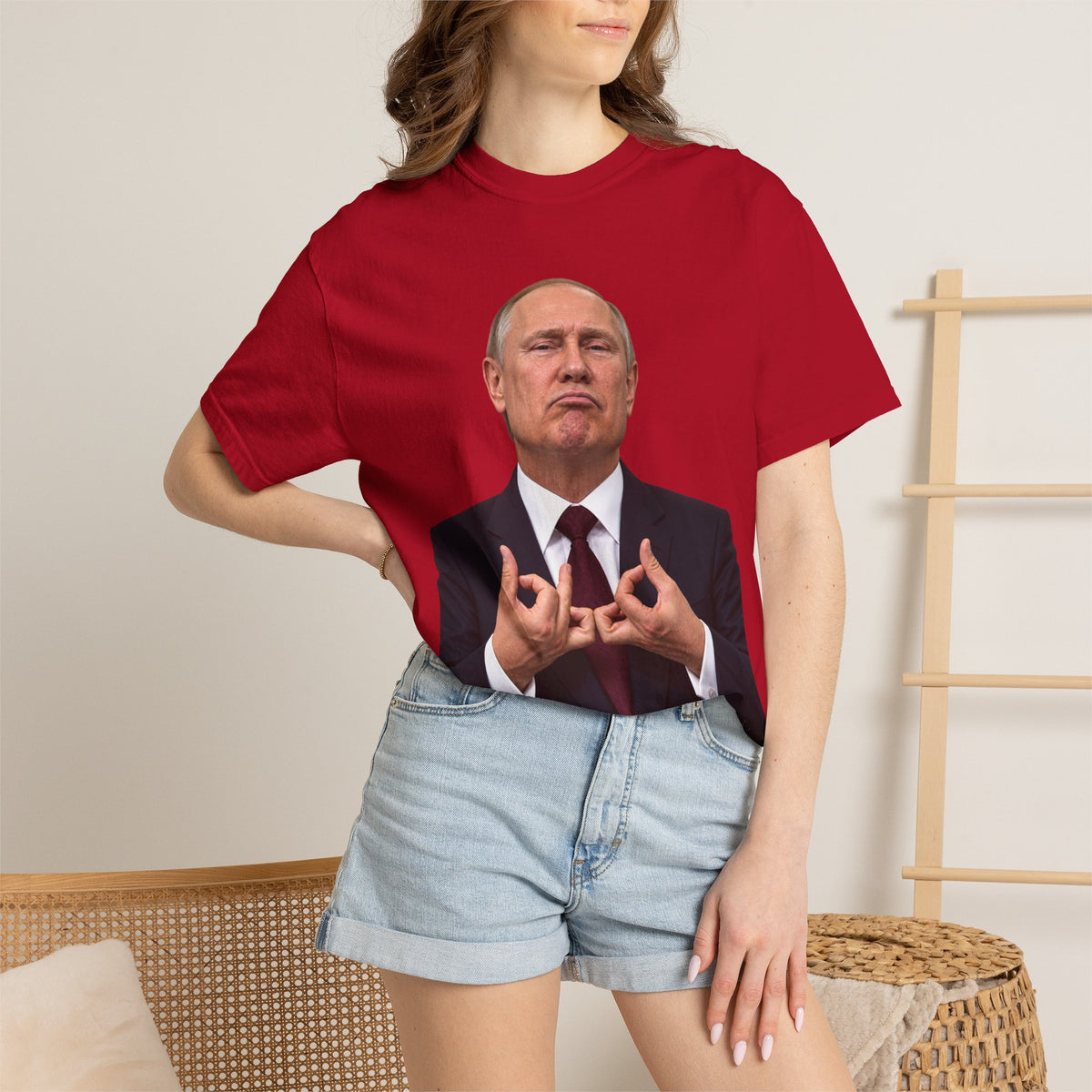 Confidently Wrong Leader Pose Tee