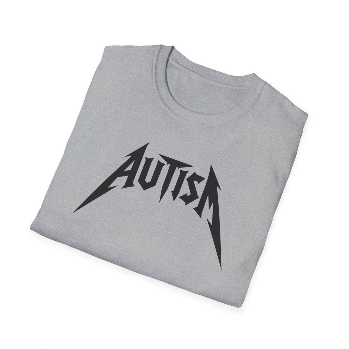 Autism Heavy Metal Band Parody Funny T-Shirt