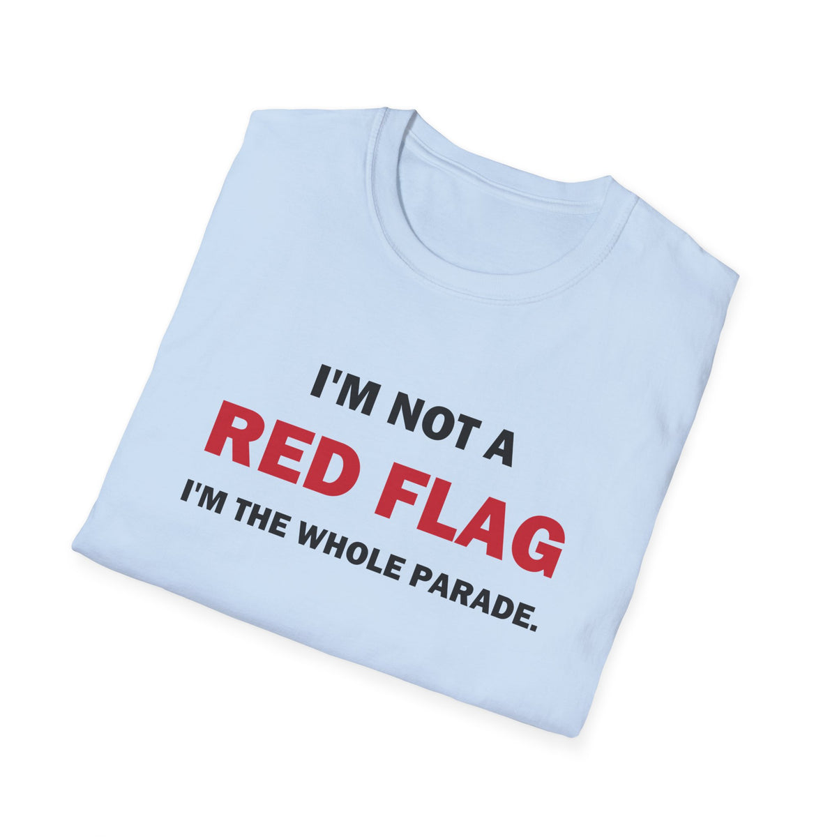 I'm Not a Red Flag I'm the Whole Parade Funny T-Shirt