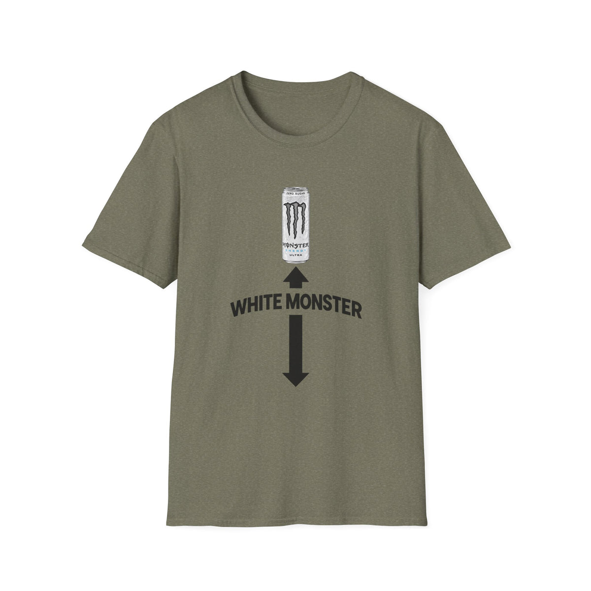 White Monster: Personality in a Can Tee