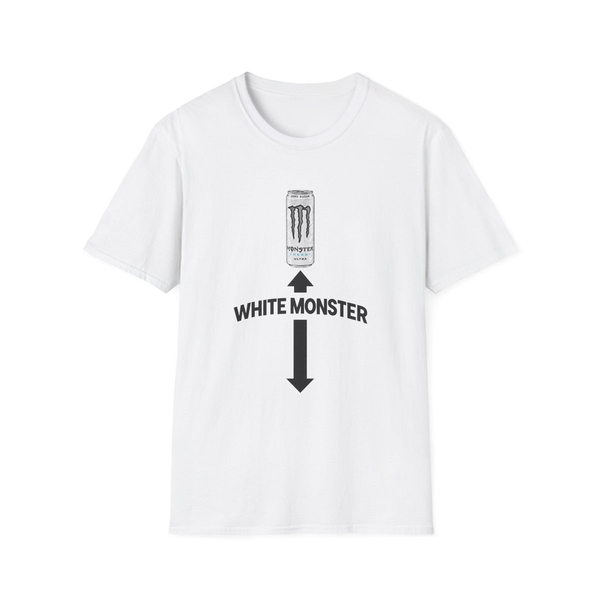 White Monster: Personality in a Can Tee