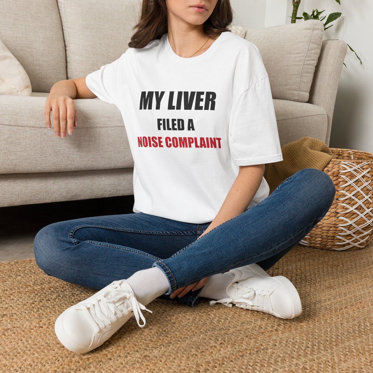 My Liver Filed a Noise Complaint Funny Drinking T-Shirt