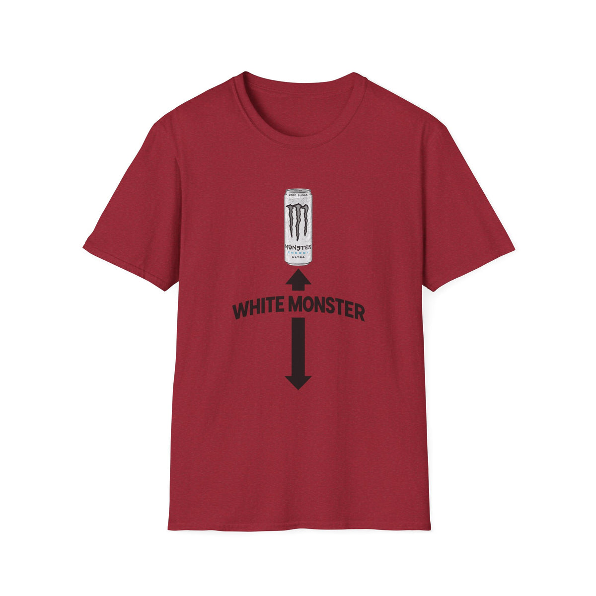 White Monster: Personality in a Can Tee
