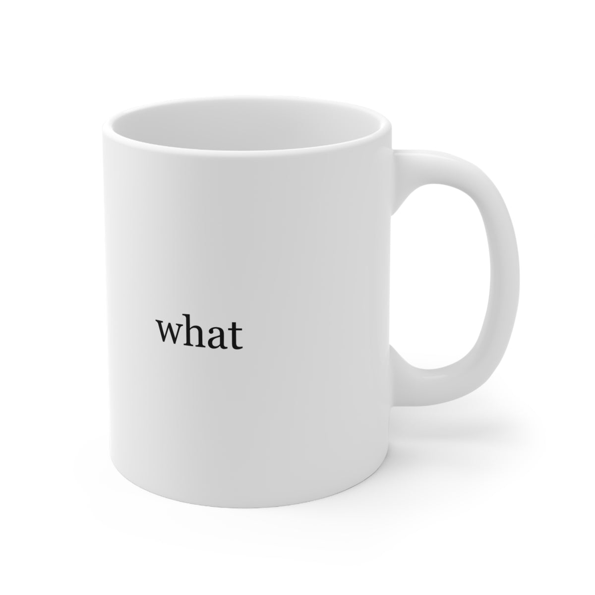 What… The F*ck Funny Minimalist Mug