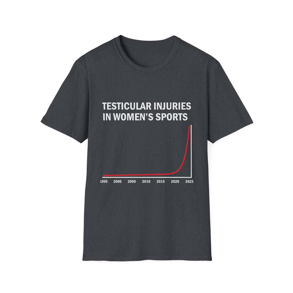 Testicular Injuries in Women's Sports Funny T-Shirt