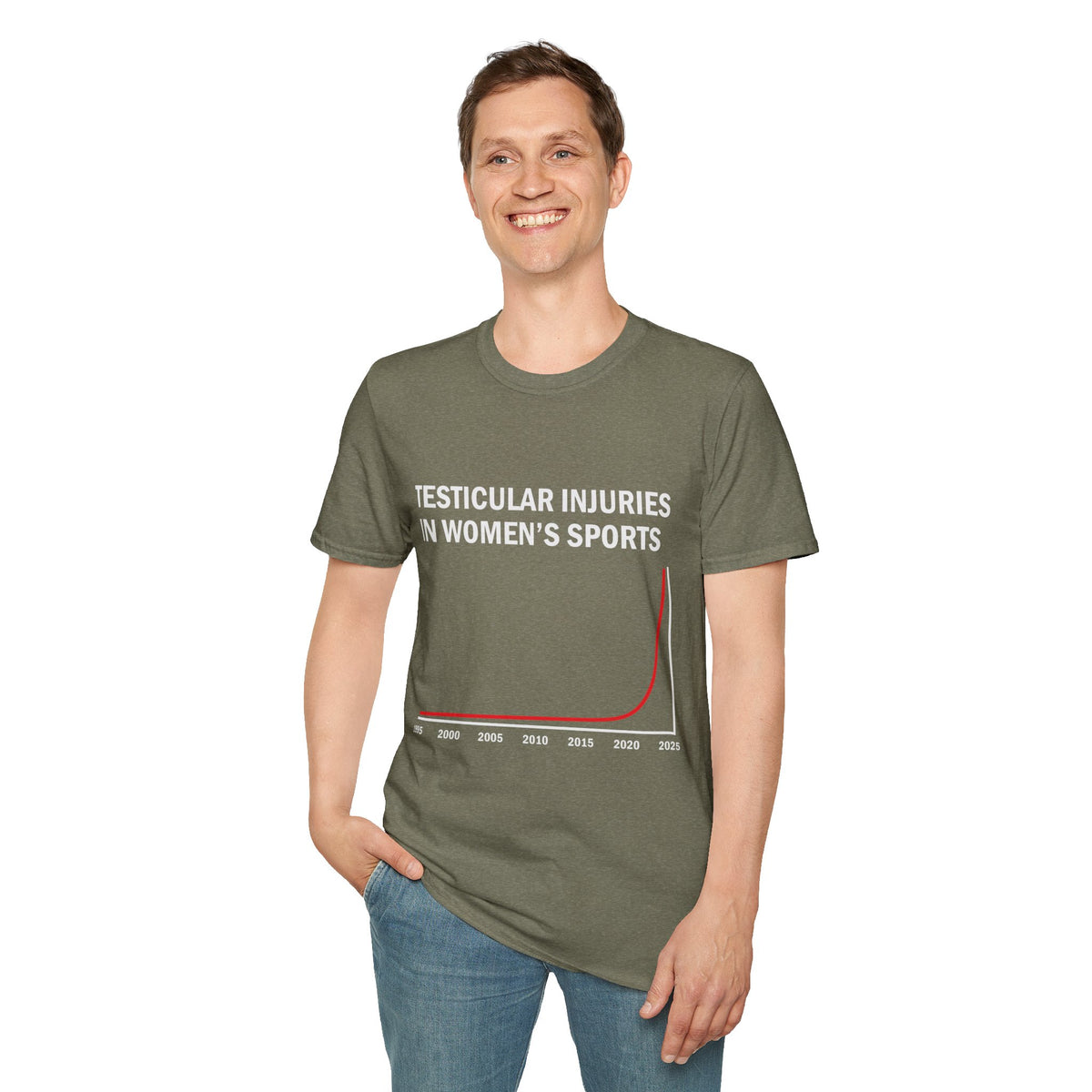 Testicular Injuries in Women's Sports Funny T-Shirt