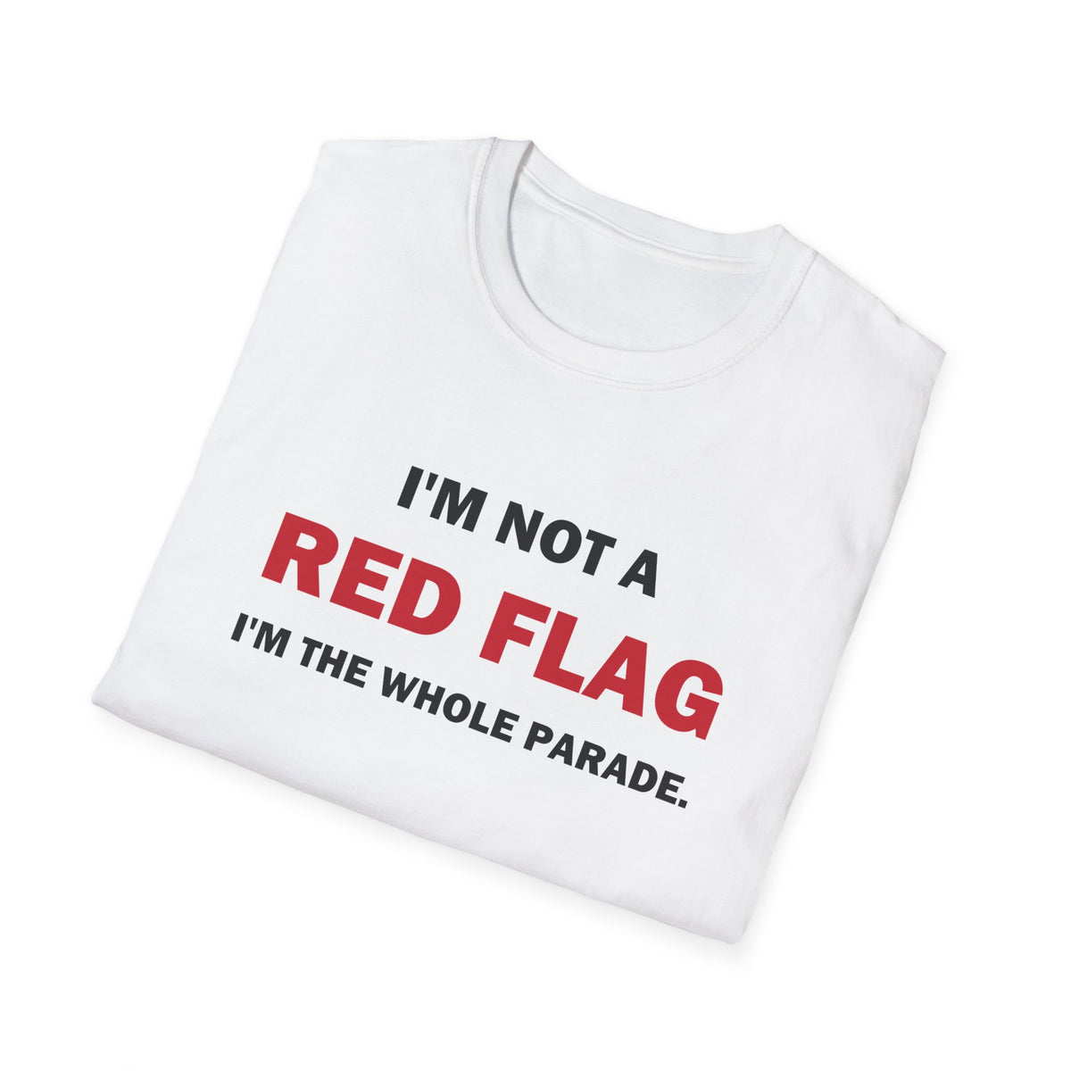 I'm Not a Red Flag I'm the Whole Parade Funny T-Shirt