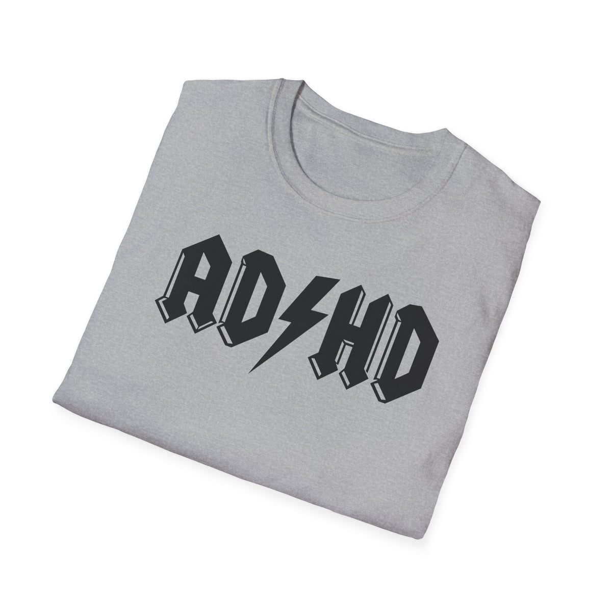 AD/HD Hard Rock Band Parody Funny ADHD T-Shirt