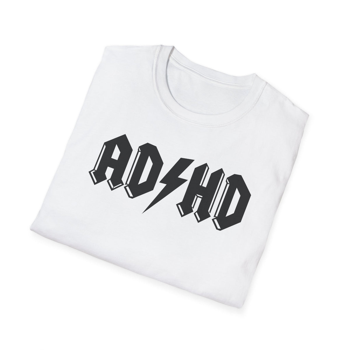 AD/HD Hard Rock Band Parody Funny ADHD T-Shirt