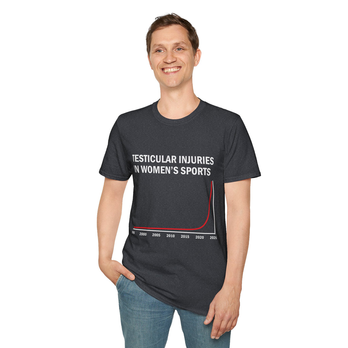 Testicular Injuries in Women's Sports Funny T-Shirt