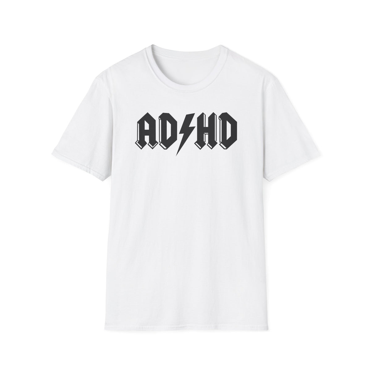 AD/HD Hard Rock Band Parody Funny ADHD T-Shirt