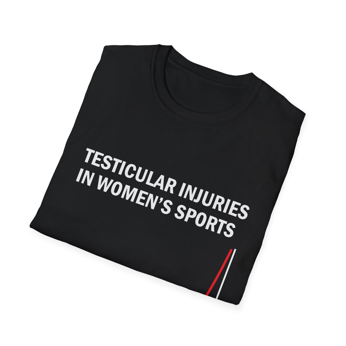 Testicular Injuries in Women's Sports Funny T-Shirt