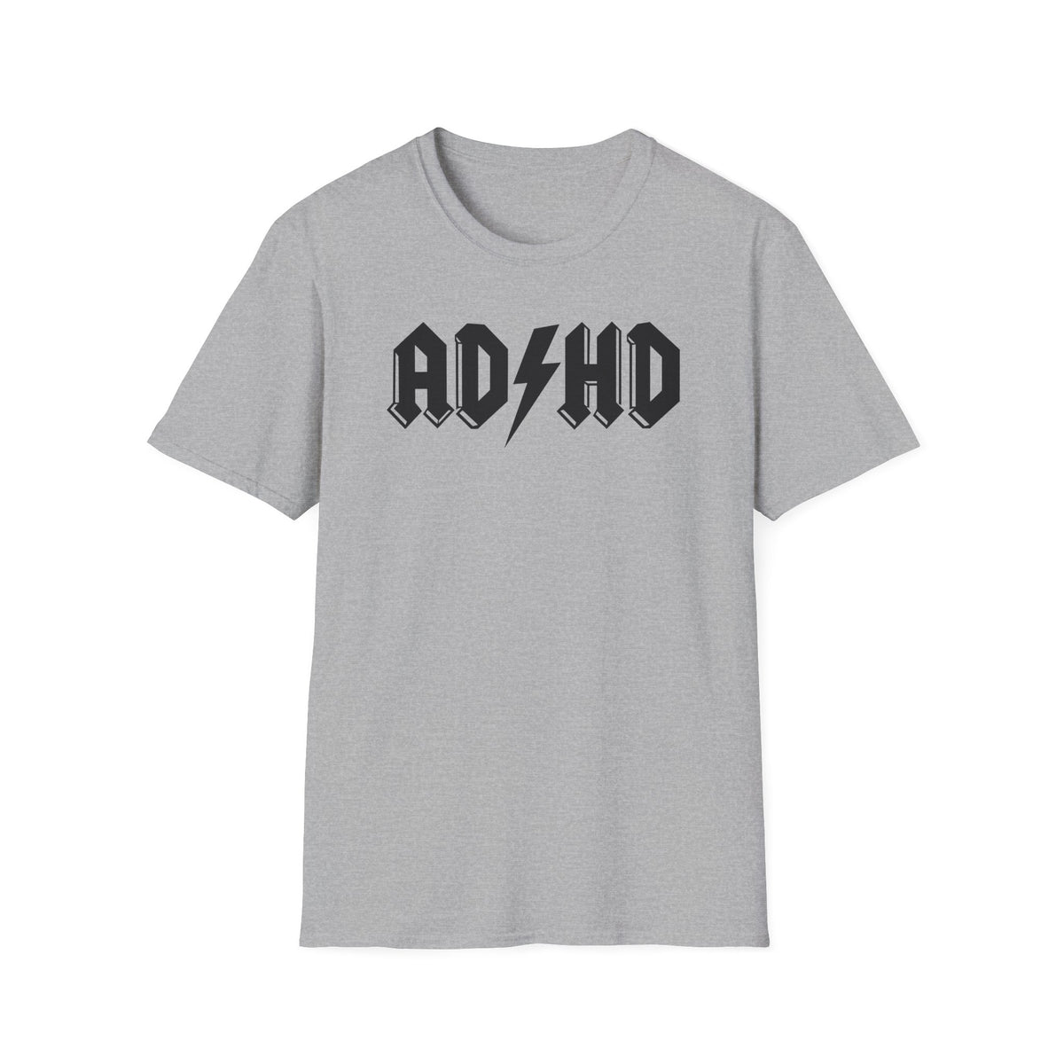 AD/HD Hard Rock Band Parody Funny ADHD T-Shirt