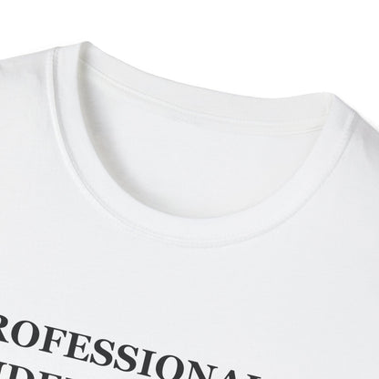 Professionally Underwhelmed Funny Sarcastic T-Shirt