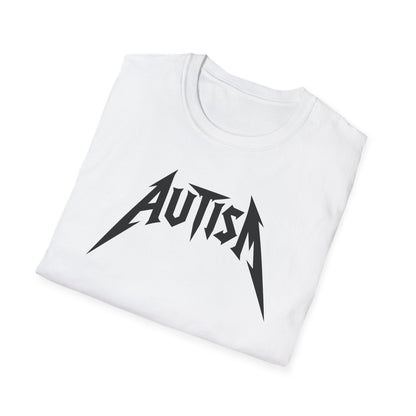 Autism Heavy Metal Band Parody Funny T-Shirt