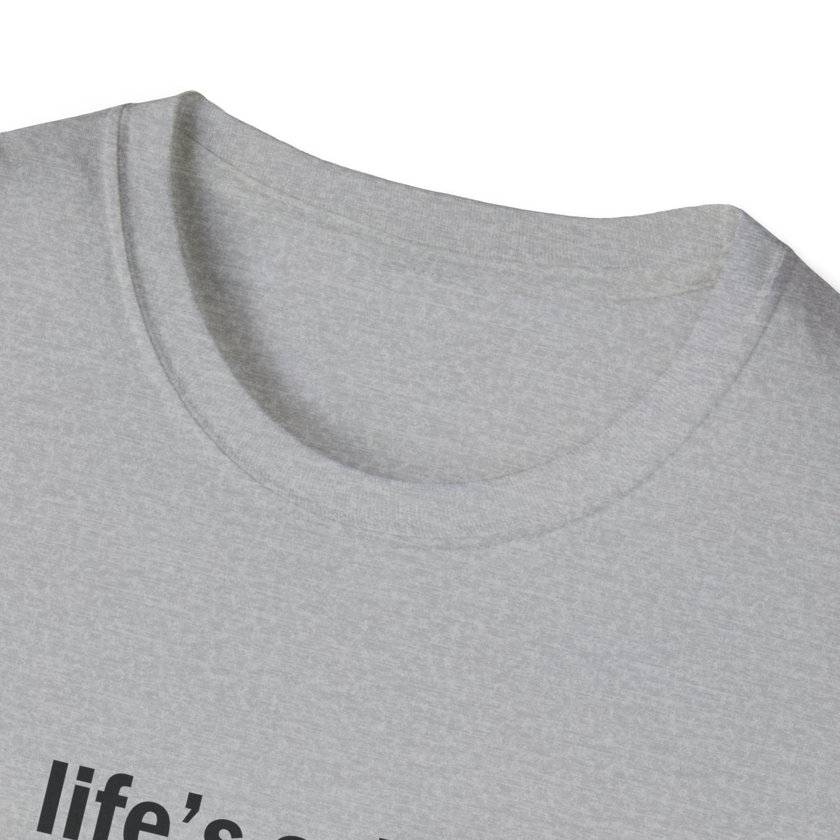 Life's a Dick, It's Never Hard Forever Funny T-Shirt