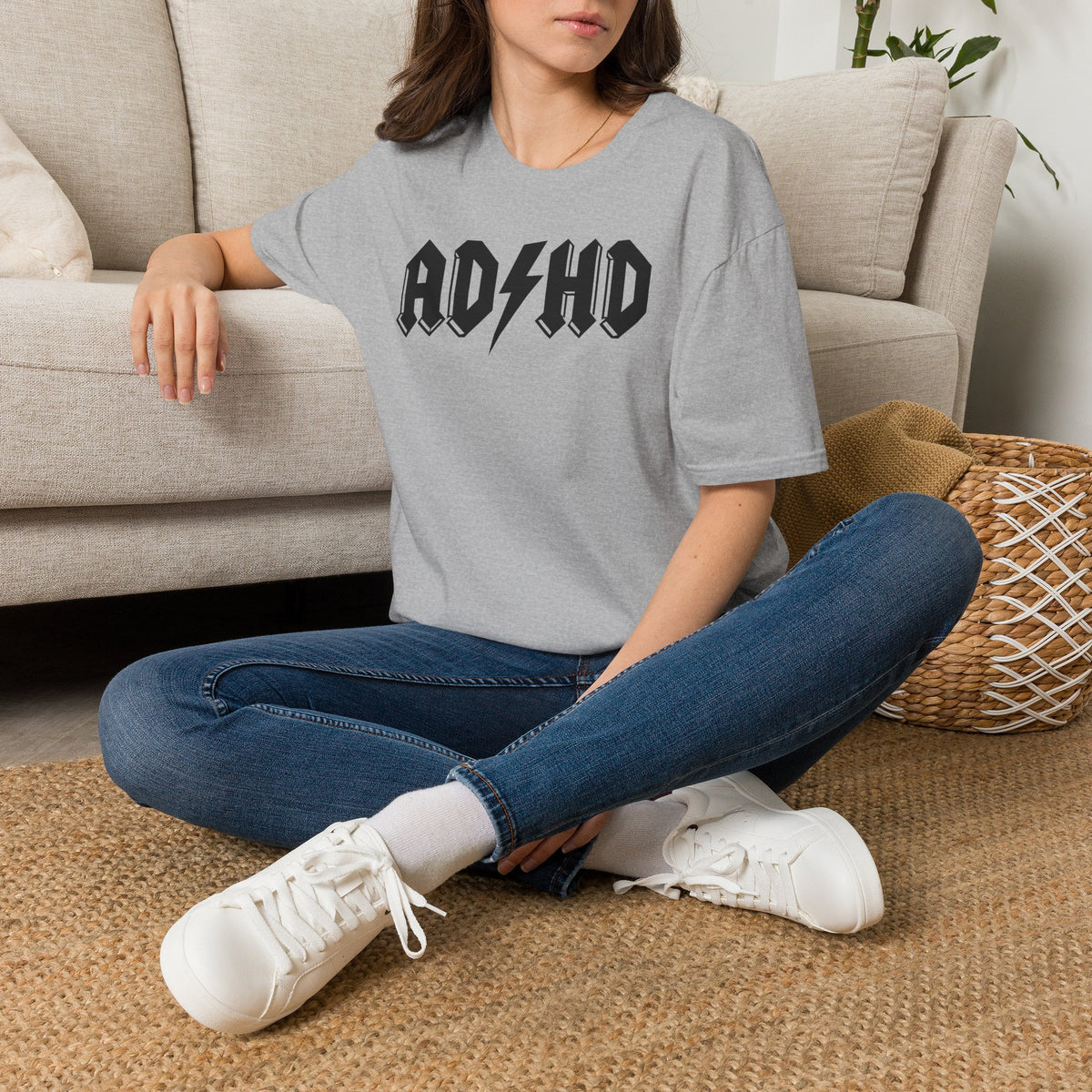 AD/HD Hard Rock Band Parody Funny ADHD T-Shirt