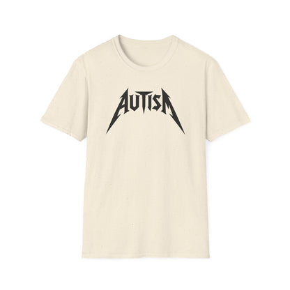 Autism Heavy Metal Band Parody Funny T-Shirt
