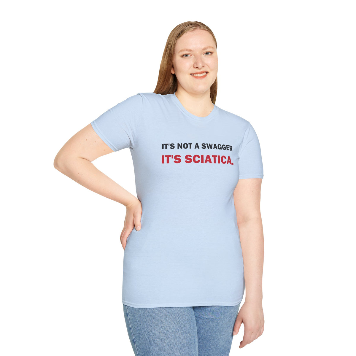 It's Not a Swagger It's Sciatica Funny Back Pain T-Shirt