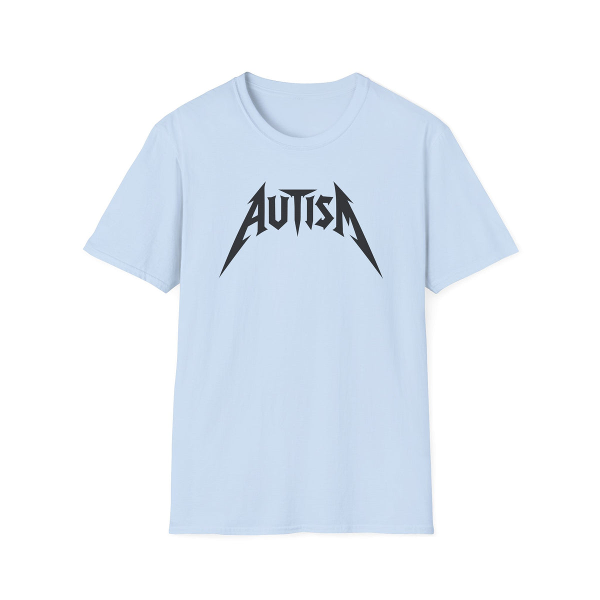 Autism Heavy Metal Band Parody Funny T-Shirt