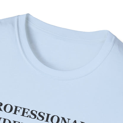 Professionally Underwhelmed Funny Sarcastic T-Shirt