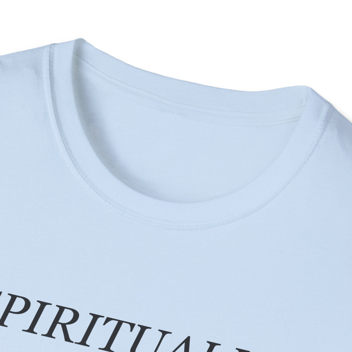 Spiritually in Bali Physically at Work Funny Office T-Shirt