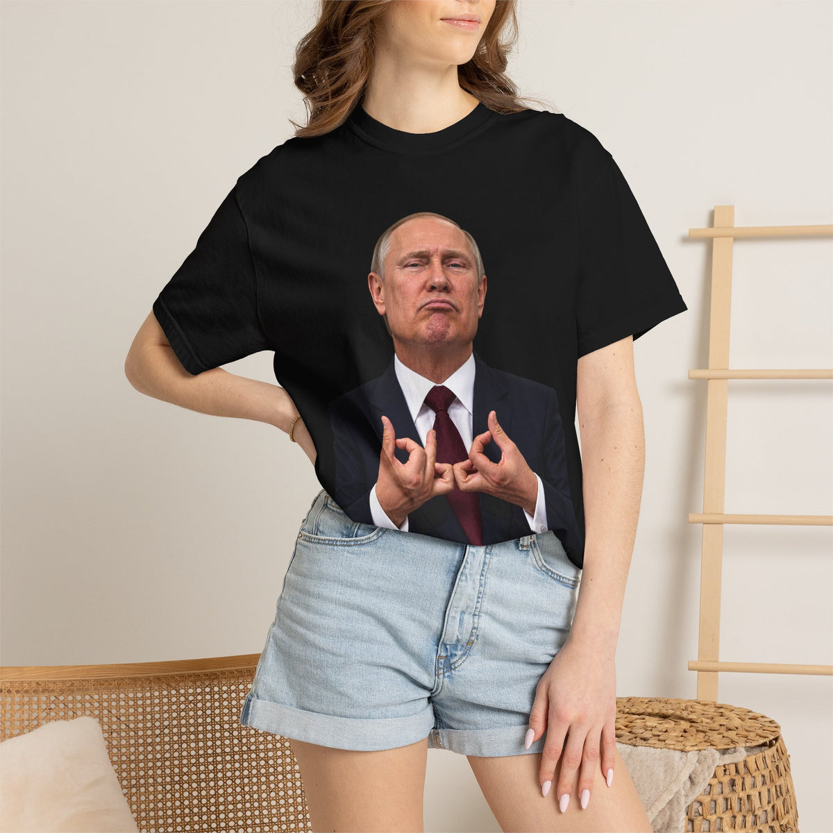 Confidently Wrong Leader Pose Tee