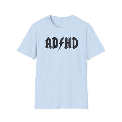 AD/HD Hard Rock Band Parody Funny ADHD T-Shirt