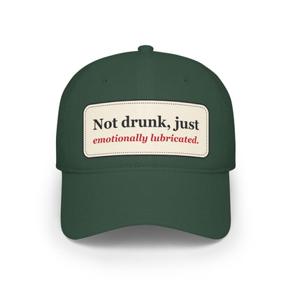 Not Drunk Just Emotionally Lubricated Funny Low Profile Cap