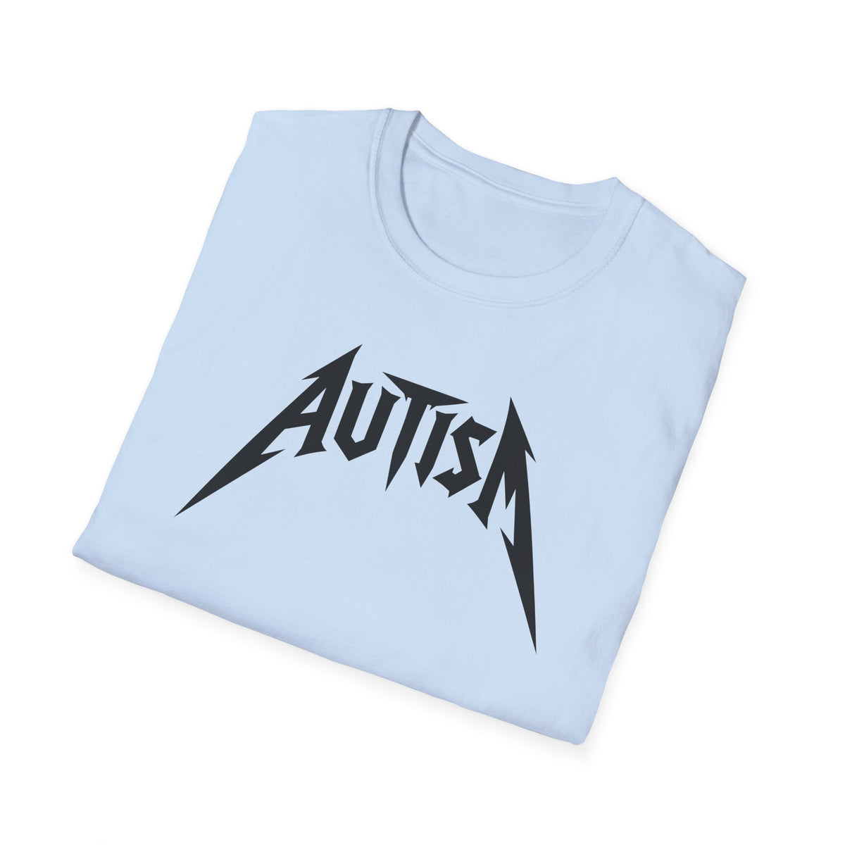 Autism Heavy Metal Band Parody Funny T-Shirt