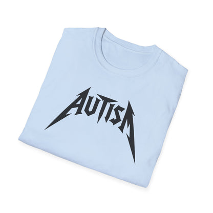 Autism Heavy Metal Band Parody Funny T-Shirt