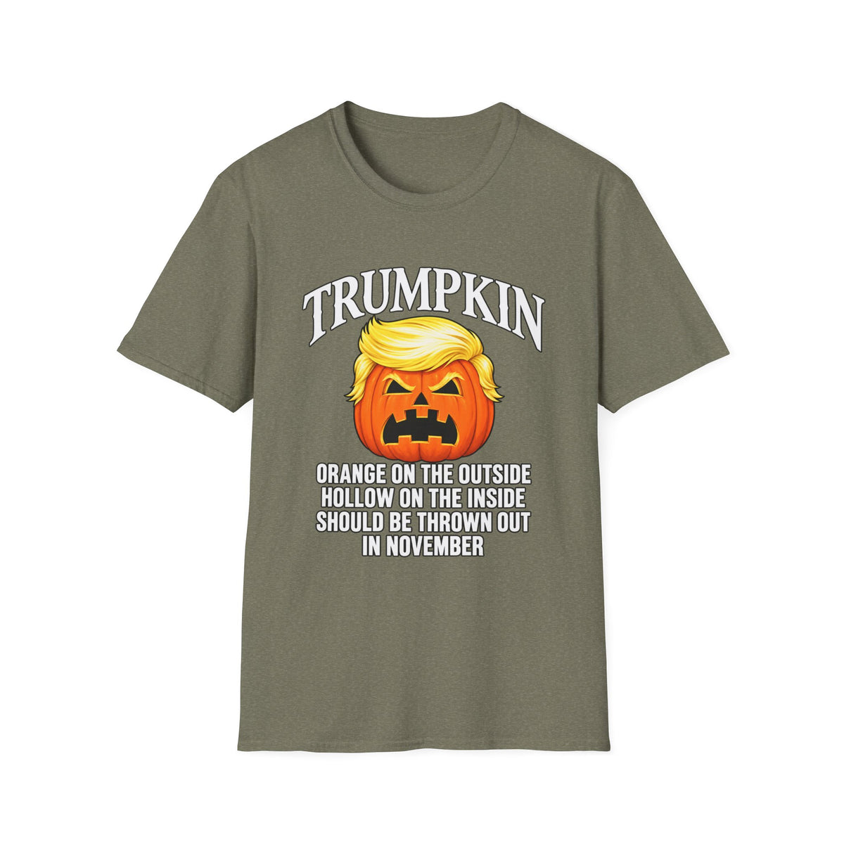 Trumpkin: Orange Outside, Hollow Inside Tee