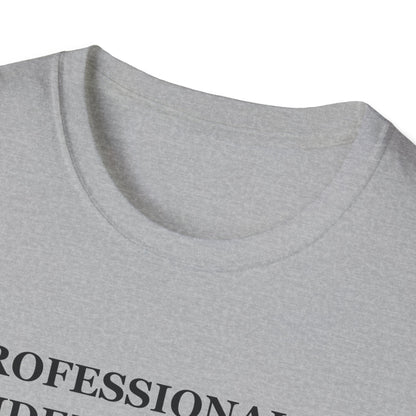 Professionally Underwhelmed Funny Sarcastic T-Shirt