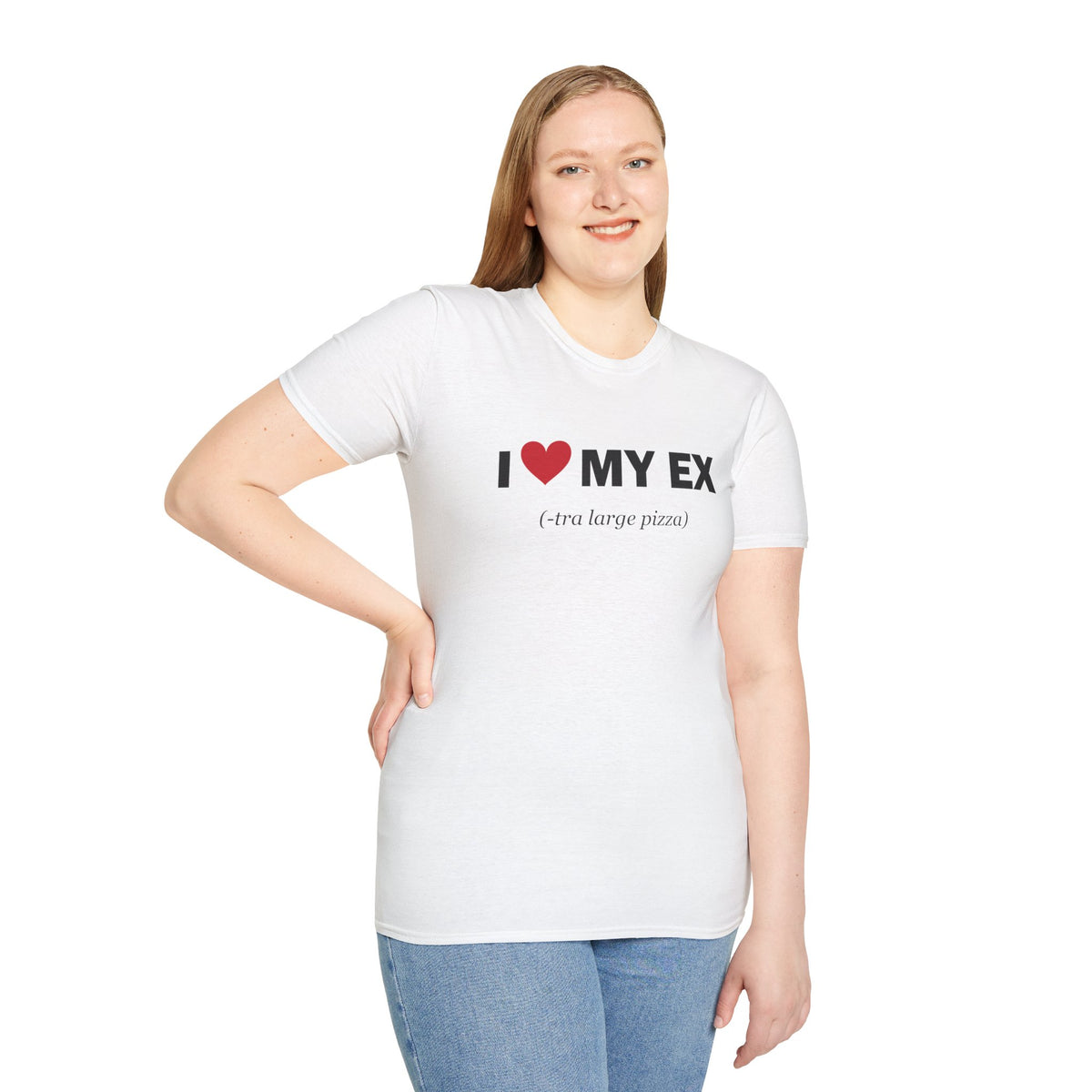 I Love My Ex-tra Large Pizza Funny Breakup T-Shirt