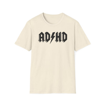 AD/HD Hard Rock Band Parody Funny ADHD T-Shirt