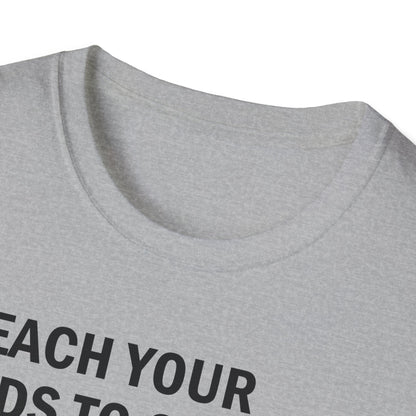 Teach Your Kids to Change Their Oil Not Their Gender Funny Mechanic T-Shirt