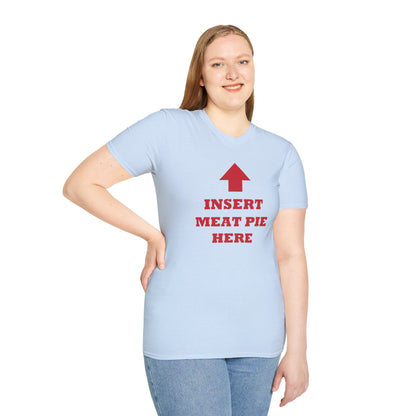 Insert Meat Pie Here Funny Aussie T-Shirt