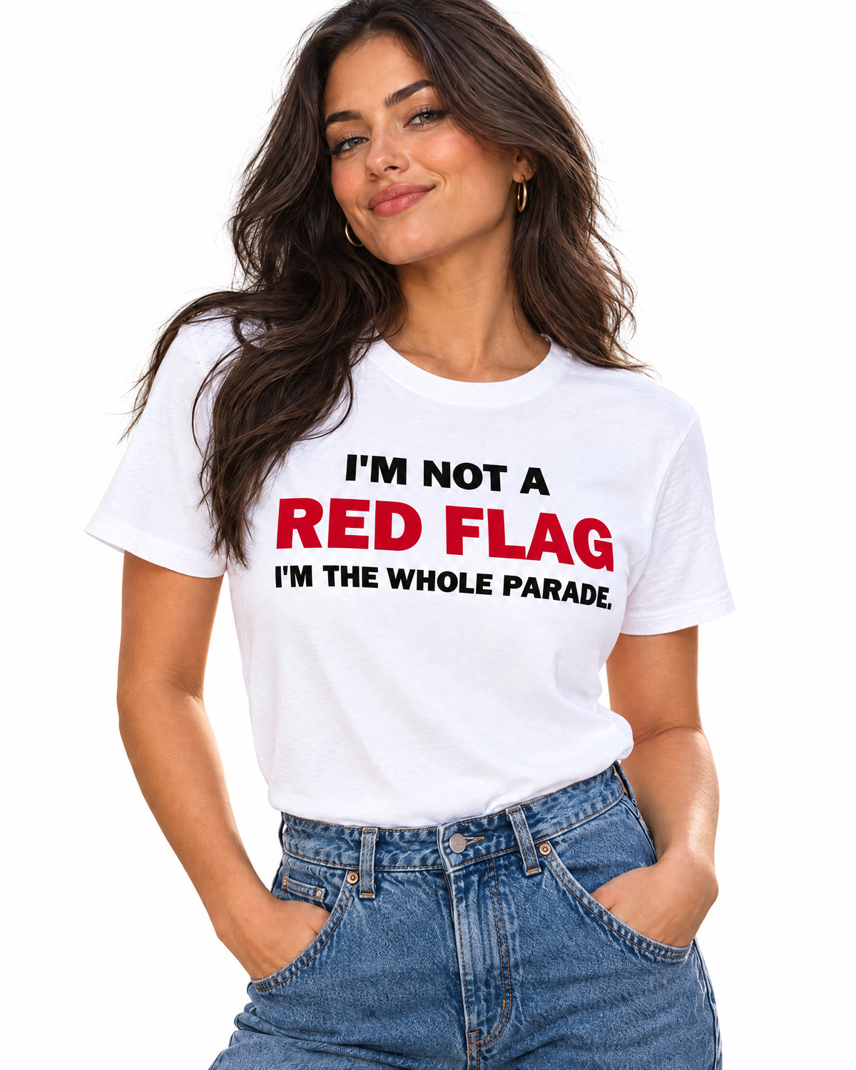 I'm Not a Red Flag I'm the Whole Parade Funny T-Shirt