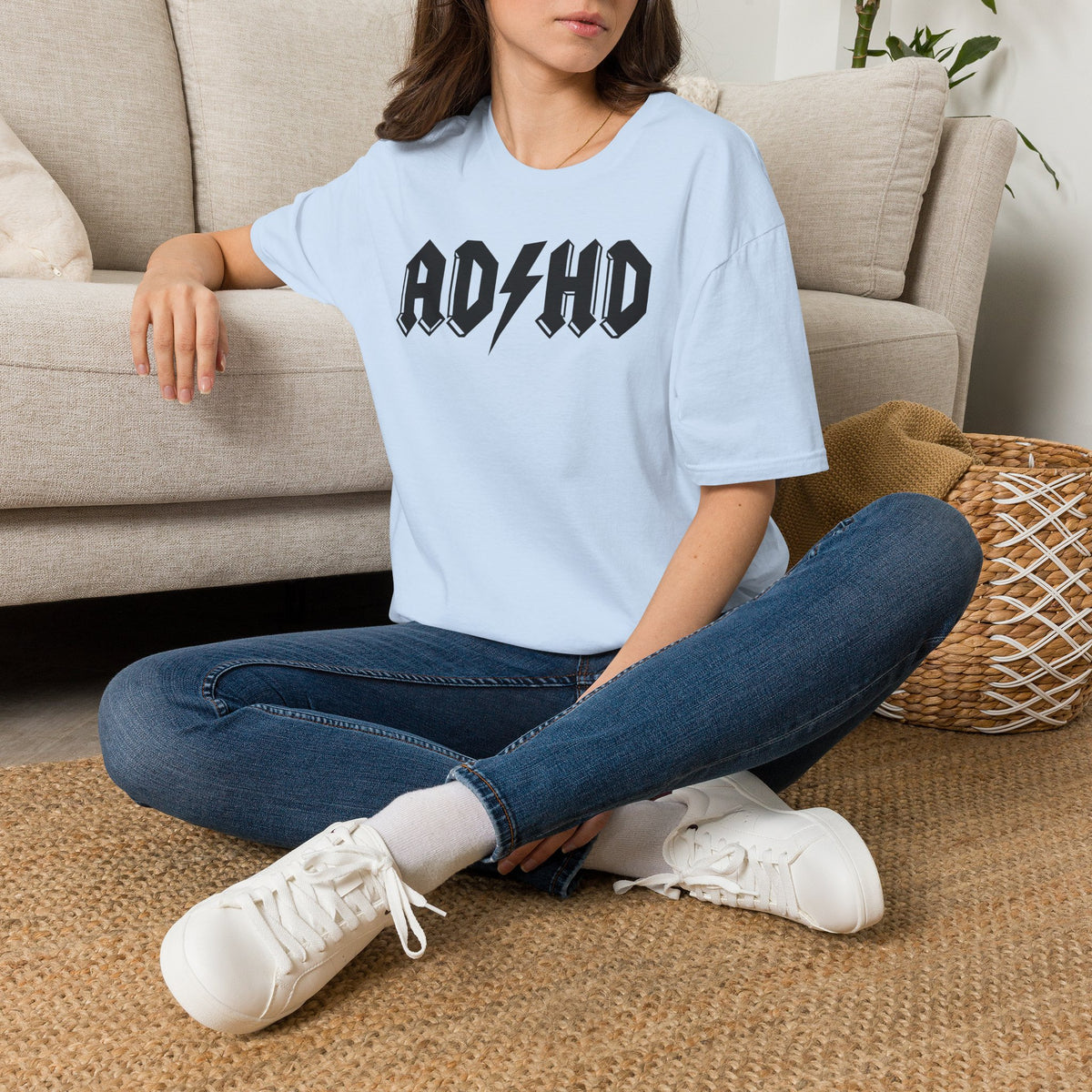 AD/HD Hard Rock Band Parody Funny ADHD T-Shirt