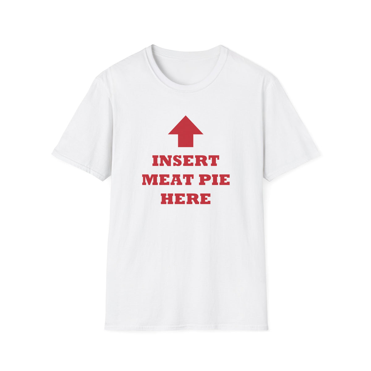 Insert Meat Pie Here Funny Aussie T-Shirt