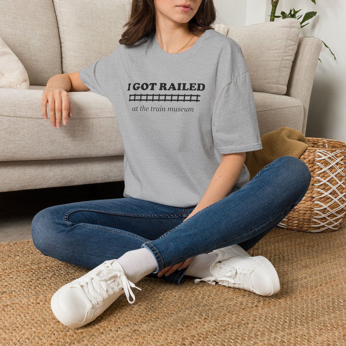 I Got Railed at the Train Museum Funny Train T-Shirt