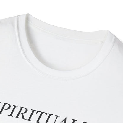 Spiritually in Bali Physically at Work Funny Office T-Shirt