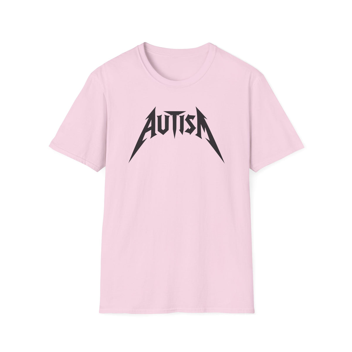 Autism Heavy Metal Band Parody Funny T-Shirt