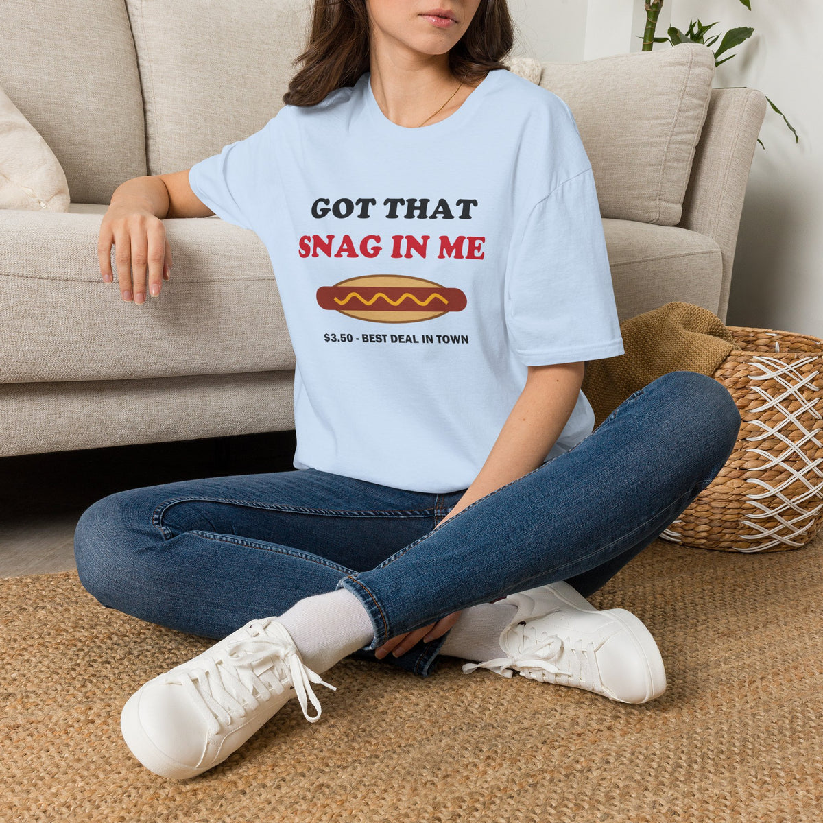 Got That Snag in Me Funny Aussie Sausage Sizzle T-Shirt