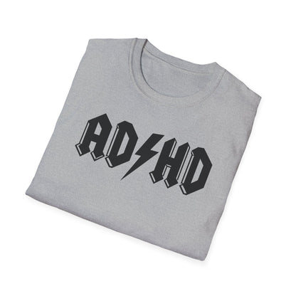 AD/HD Hard Rock Band Parody Funny ADHD T-Shirt