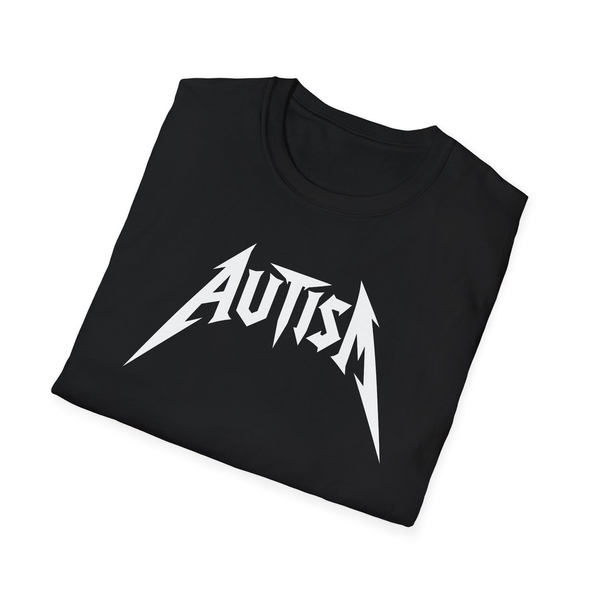 Autism Heavy Metal Band Parody Funny T-Shirt
