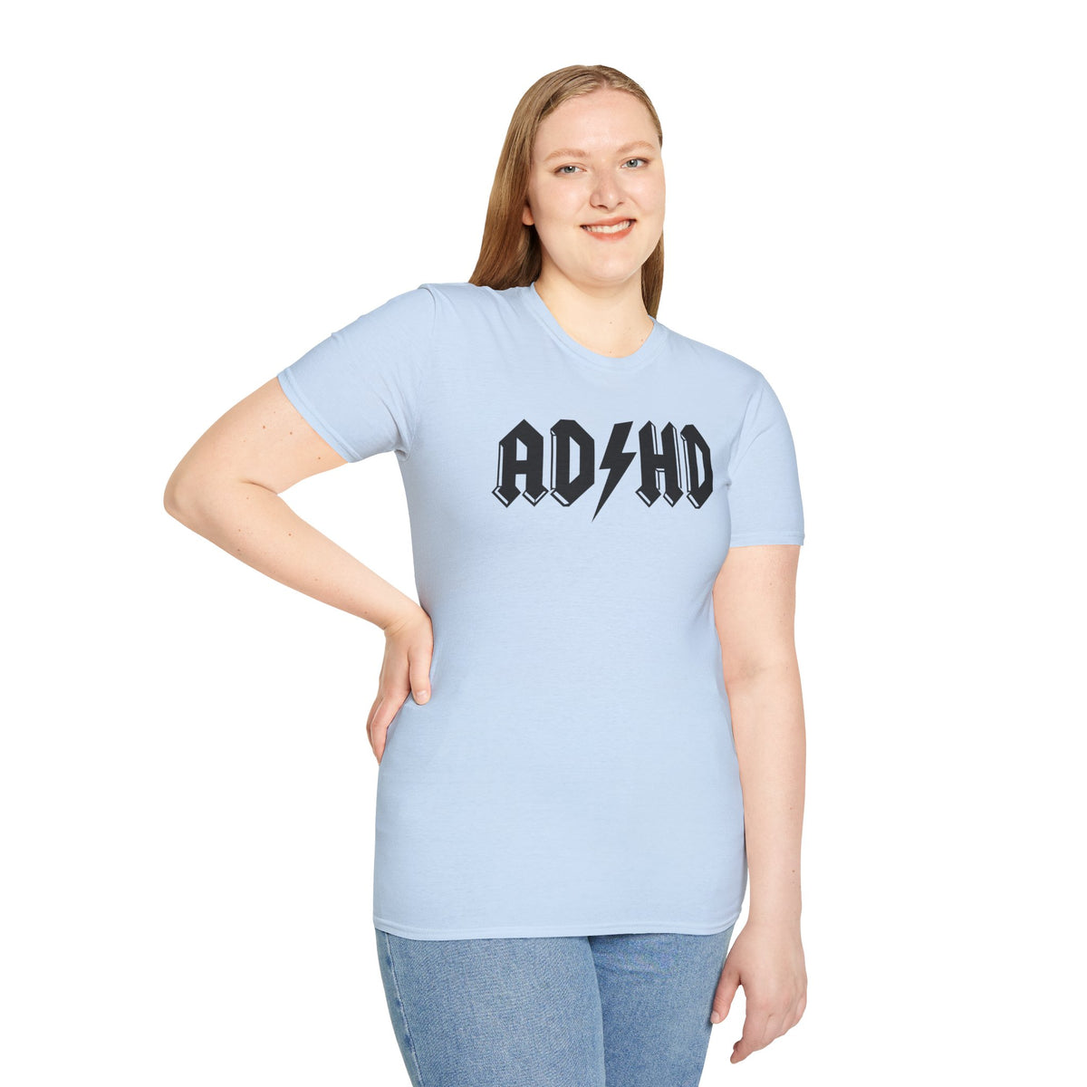 AD/HD Hard Rock Band Parody Funny ADHD T-Shirt